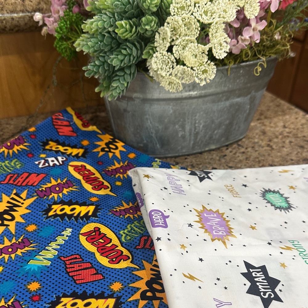 Comic Print Fabric